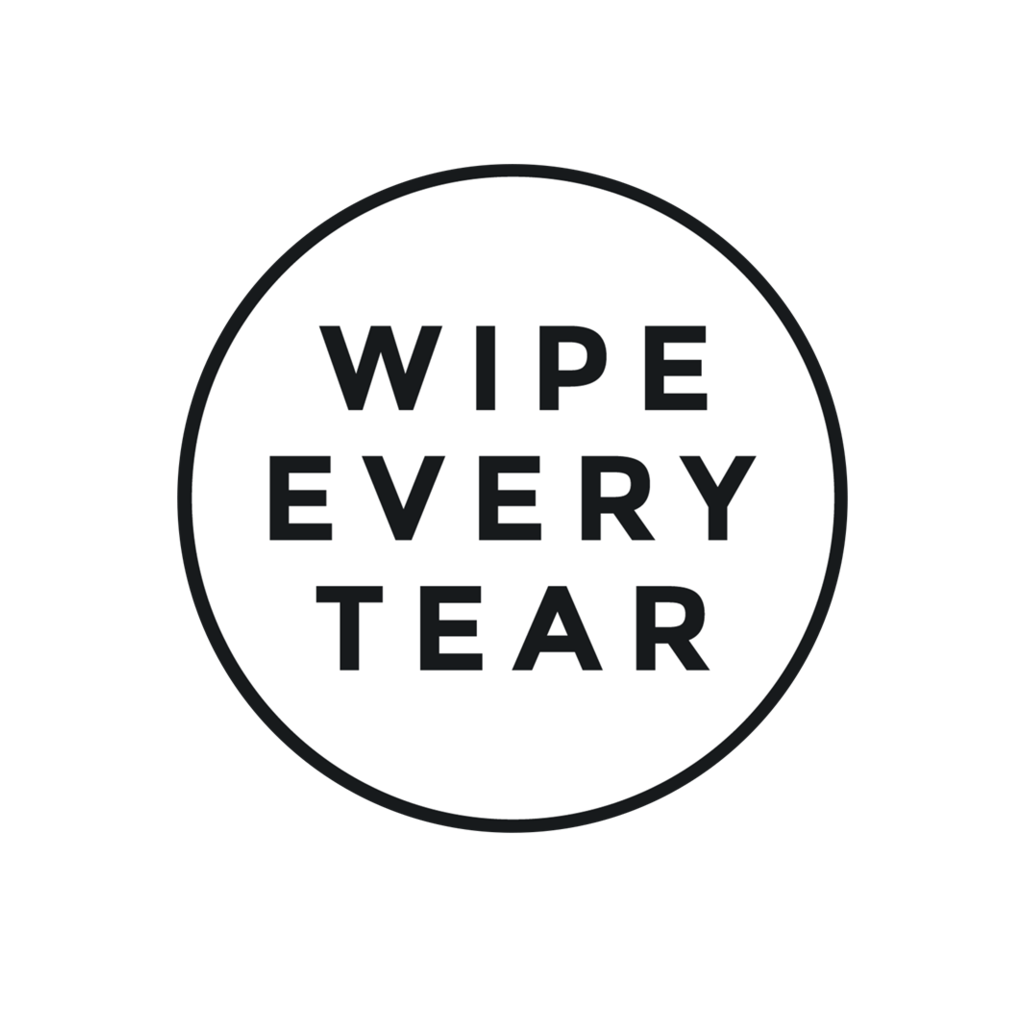 Wipe Every Tear Black Logo Sticker
