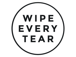 Wipe Every Tear Black Logo Sticker